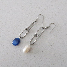 Load image into Gallery viewer, Boucles d’oreilles Harmonie Océane ~ Création unique
